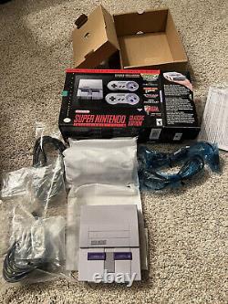 SNES Nouvelle Super Nintendo Mini Édition Classique Système 21 Jeux Deux Manettes