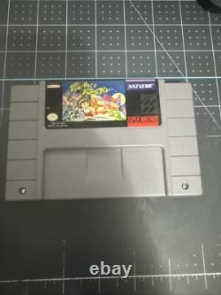 SNES Pocky & Rocky Cartouche de jeu Super Nintendo uniquement RARE