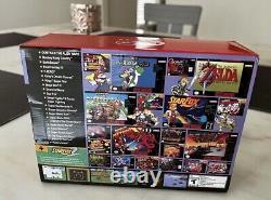 SNES Super Nintendo Classic Edition Mini Système de divertissement 21 Jeux NEUF