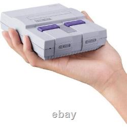 SNES Super Nintendo Classic Edition Mini Système de divertissement 21 Jeux NEUF