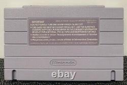 SNES Super Nintendo Original OEM Authentique Choisissez Votre Jeu S à T