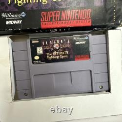 SNES Super Nintendo Ultimate Mortal Kombat 3