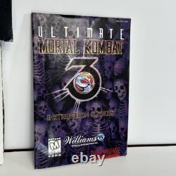 SNES Super Nintendo Ultimate Mortal Kombat 3