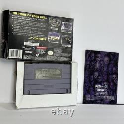 SNES Super Nintendo Ultimate Mortal Kombat 3