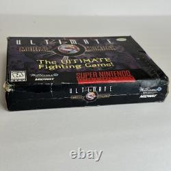 SNES Super Nintendo Ultimate Mortal Kombat 3