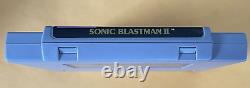 SONIC BLASTMAN II (2) Cartouche de jeu Super Nintendo SNES uniquement Authentique TESTÉ