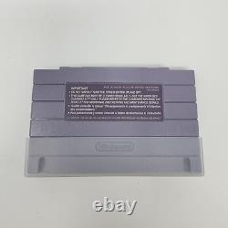 SOS (Super Nintendo SNES) Vic Tokai Authentique & Testé RARE