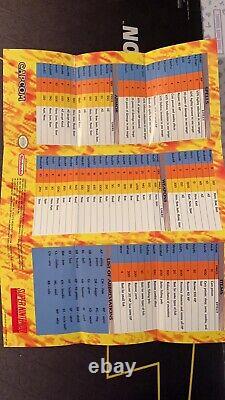 SOUFFLE DE FEU II 2 Super Nintendo SNES Authentique Complet Carte Manuel 1995 CIB