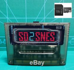 Sd2snes Super Nintendo Everdrive + De Carte Sd Snes Famicom Super Nintendo