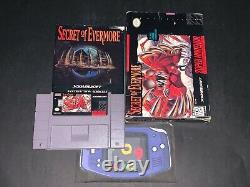 Secret d'Evermore (Super Nintendo, 1995) SNES CIB COMPLÈTE EN BOÎTE