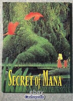 Secret de Mana SNES Super Nintendo Complet dans sa boîte CIB Authentique avec Carte.