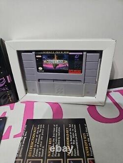 Seigneur du cerveau (Super Nintendo SNES) Complet dans la boîte avec la carte CIB