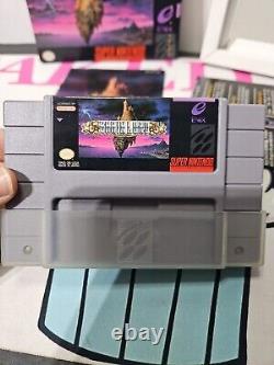 Seigneur du cerveau (Super Nintendo SNES) Complet dans la boîte avec la carte CIB