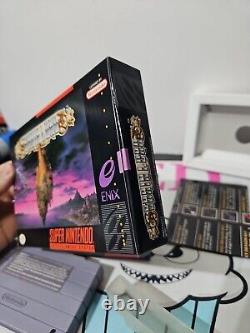 Seigneur du cerveau (Super Nintendo SNES) Complet dans la boîte avec la carte CIB