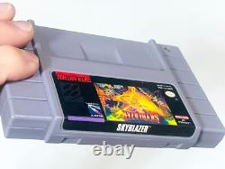 Skyblazer Authentic Jeu Super Nintendo SNES Testé