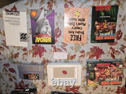 Snes 12 jeux Cib + 2 jeux presque Cib