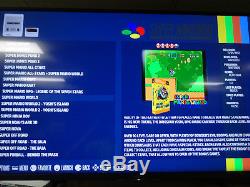 Snes Classic 7200+ Jeux Super Nintendo Classic Réinitialisation Rapide Et Turbo Mod