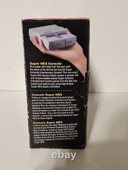Snes Classic Edition Super Nintendo (authentique) Entièrement Testé B72