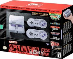 Snes Classic Mini Édition Super Nintendo Entertainment System Tout Neuf Sealed