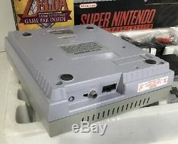 Snes Console Super Nintendo Nes Box Box Box Complete Legend Of Zelda Cib