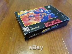 Snes Mega Man 7 Super Nintendo Complète Cib Avec Boite Et Manuel 1995 Authentique