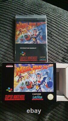 Snes Mega Man X3 Pal Original, Eur, Super Nintendo, Très Rare, Softcase