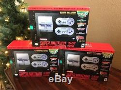 Snes Mini Modded Super Nintendo Edition Classique 250+ Jeux Hacked Brand New