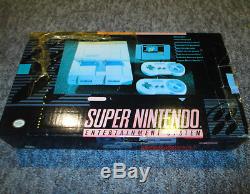 Snes Original Super Console Super Set Complet Dans La Boîte Cib Vintage
