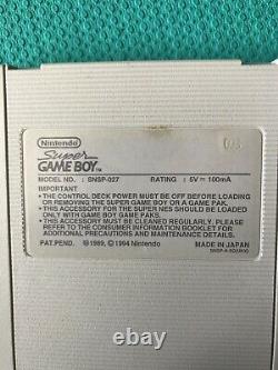 Snes Super De La Console Avec Le Contrôleur, Souris, Super Gameboy + 8 Jeux Bundle