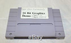 Snes Super Nintendo 16 Bit Graphics Demo