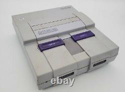 Snes Super Nintendo 1chip-02 Console 1-chip Testée Uniquement