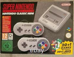 Snes Super Nintendo Classic Edition Mini Console Avec Contrôleurs Et Jeux Nouveaux F/s