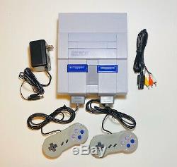 Snes Super Nintendo Contrôleurs Console D'origine Du Système Teste De Travail Sns-001