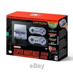 Snes Super Nintendo Entertainment System Édition Classique Mini Nouveau Scellé