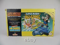Snes Super Nintendo Limited Edition Boxed Console Mario All Stars