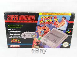 Snes Super Nintendo Street Fighter 2 Console Boxed