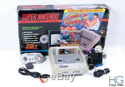 Snes Super Nintendo Street Fighter 2 Edition Console Boxed Bundle! Copain