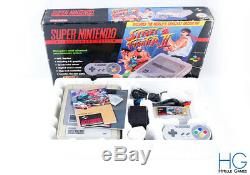 Snes Super Nintendo Street Fighter 2 Edition Console Boxed Bundle! Copain