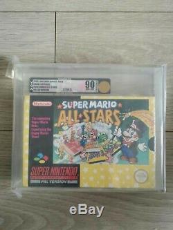 Snes Super Nintendo Super Mario All Stars Bande Rouge Nouveau Scellé Pal