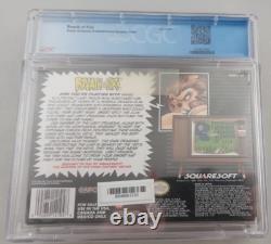 Souffle de feu (Super Nintendo, SNES 1994) Neuf CGC 7.5 B+ Pas WATA ni VGA