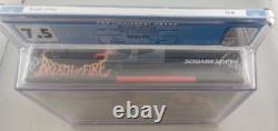 Souffle de feu (Super Nintendo, SNES 1994) Neuf CGC 7.5 B+ Pas WATA ni VGA