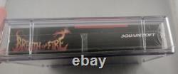 Souffle de feu (Super Nintendo, SNES 1994) Neuf CGC 7.5 B+ Pas WATA ni VGA