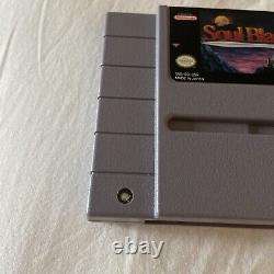 Soul Blazer (Super Nintendo SNES) Carte Seule, Condition Incroyable