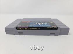 Space MegaForce Super Nintendo (SNES, 1994) Cartouche Authentique, Testée