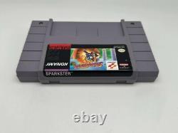 Sparkster Super Nintendo SNES Cartouche Authentique Testée