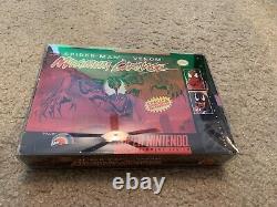 Spider-Man Venom Maximum Carnage CIB 1994 Cartouche rouge testée Super Nintendo