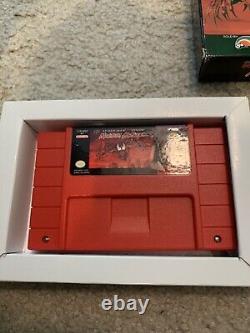 Spider-Man Venom Maximum Carnage CIB 1994 Cartouche rouge testée Super Nintendo