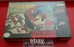 Spider-man Et Les X-men Dans Arcade’s Revenge Super Nintendo Authentic Snes Seal