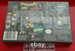 Spider-man Et Les X-men Dans Arcade’s Revenge Super Nintendo Authentic Snes Seal