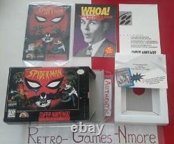 Spider-man La Série Animée Super Nintendo Authentic Snes Image Réelle No Game